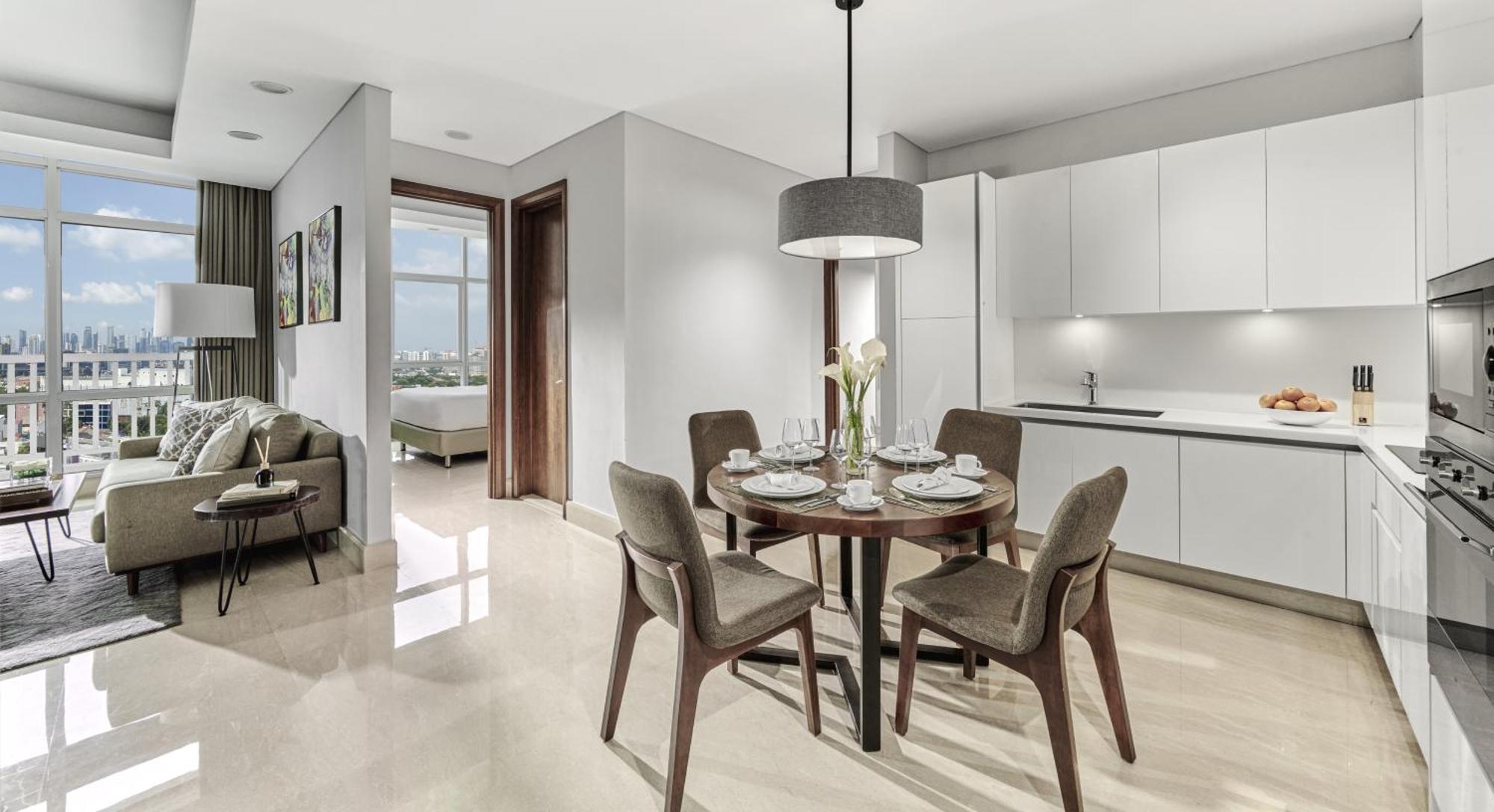 Oakwood Suites La Maison Cakarta Dış mekan fotoğraf